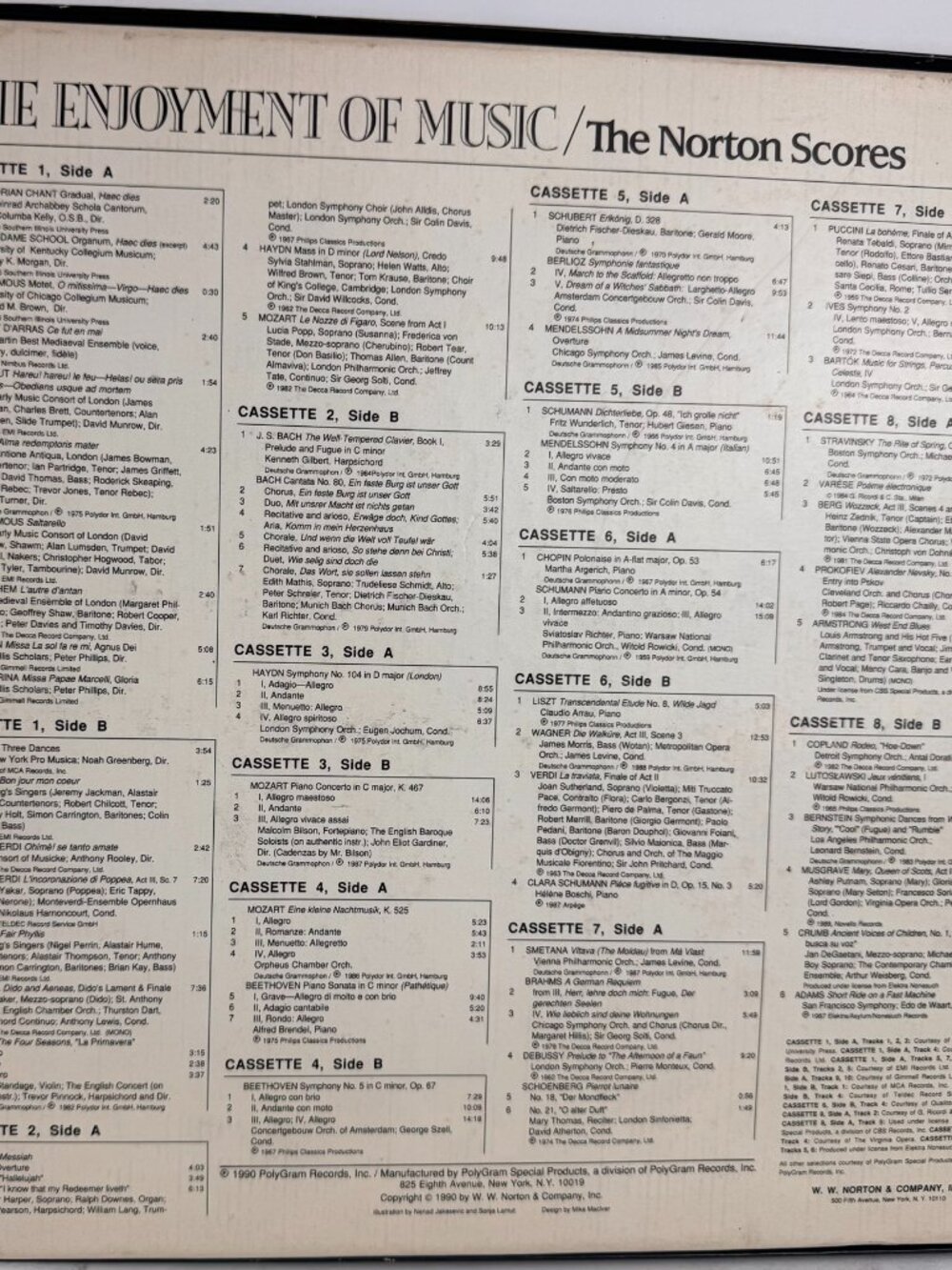 THE ENJOYMENT OF MUSIC / The Norton Scores (Basic Set)